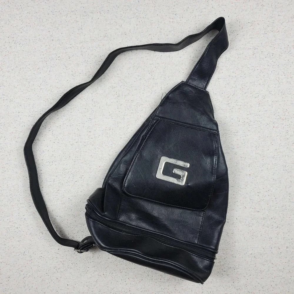 90s y2k cross one shoulder backpack